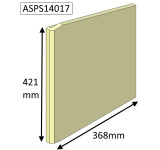 ASPS14017 Parkray Right Side Brick  |  Aspect 14 (Eco)